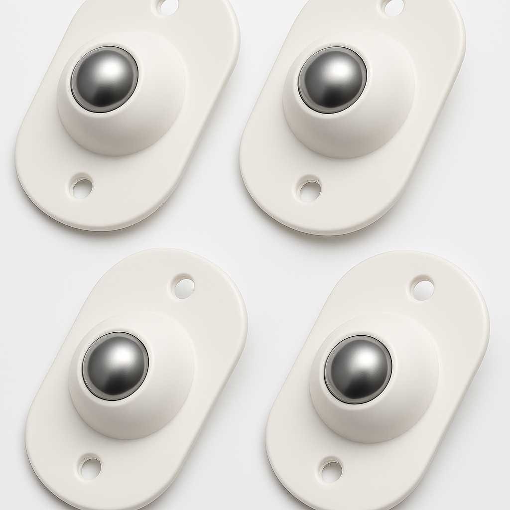 Universal 360° Self Adhesive wheels for furniture moving Caster Roller For Trolley Gaming Pc Mini Swivel Casters Wheels
