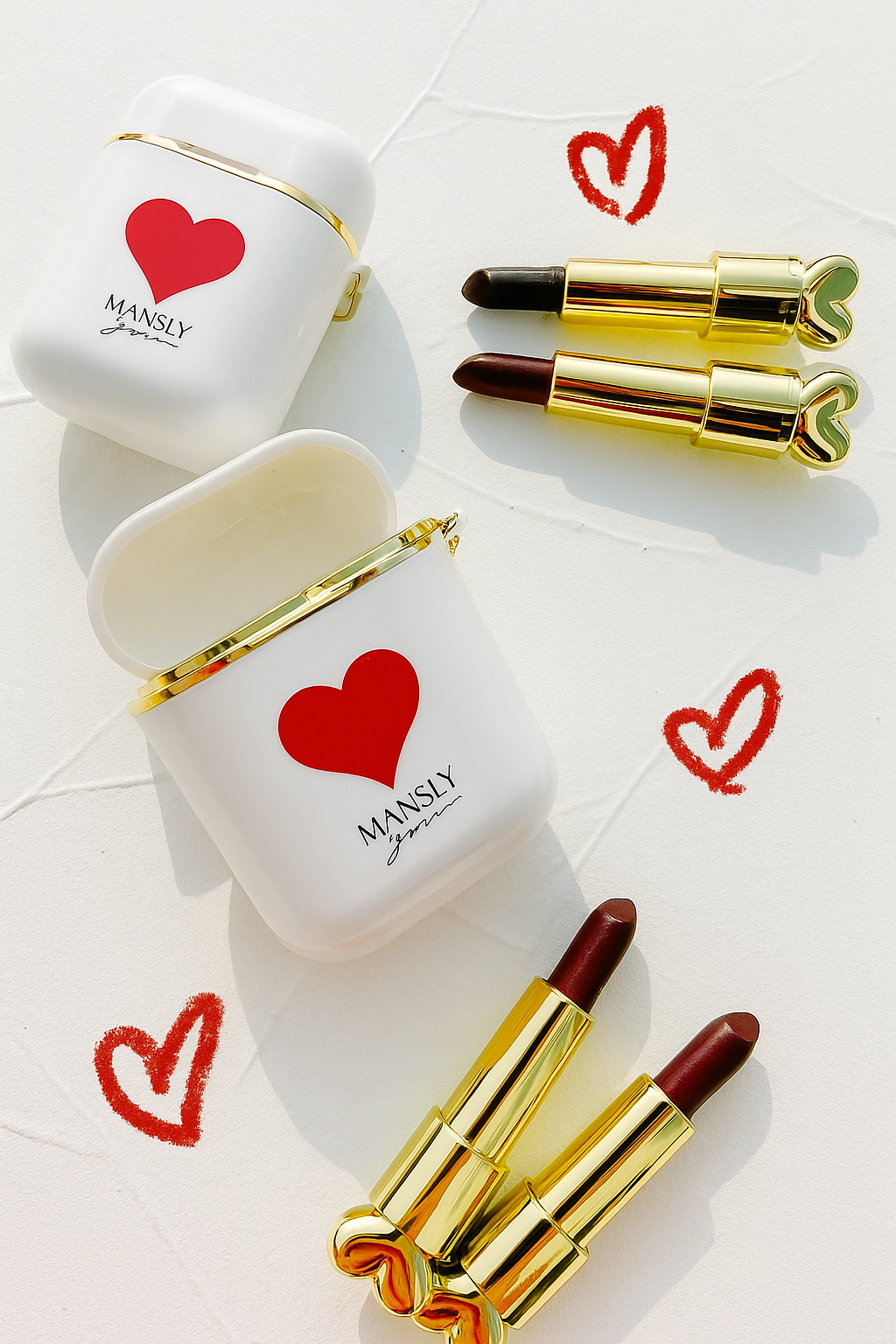 BEAUTIFUL AIRPORD LIPSTICK SET OF 2 LIPSTICKS