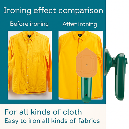 Portable Travel Steamer for Clothes, Handheld Mini Iron