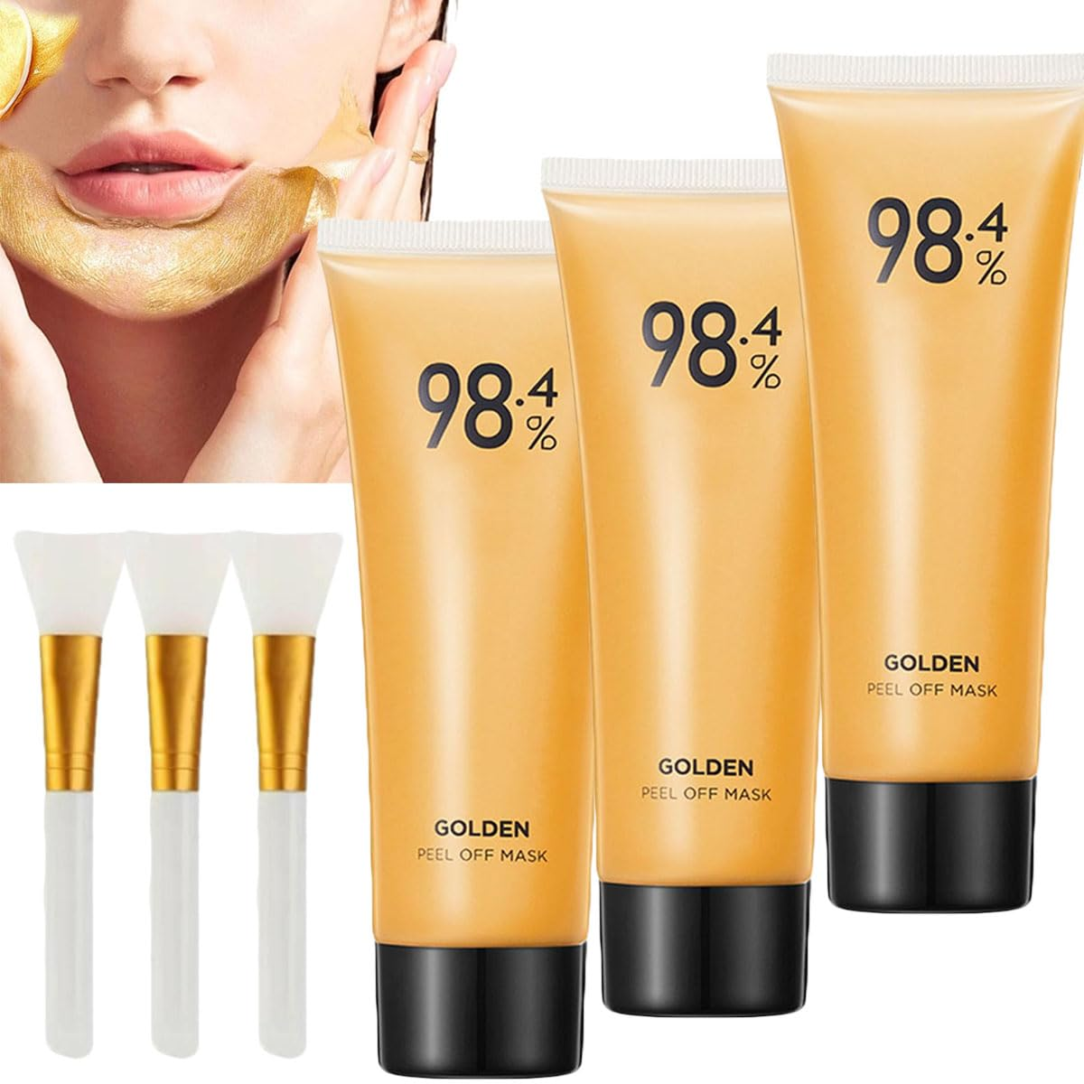 Gold Foil Peel Off Mask ( buy 1 get 1 free )