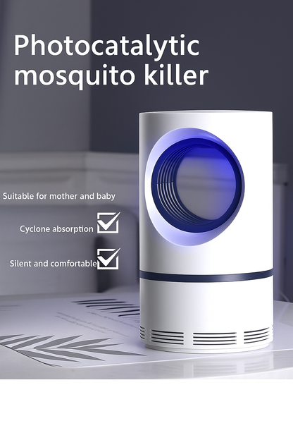 Mosquito & Fly Killer Night Lamp | No Harmful Chemicals | Child-Safe Design