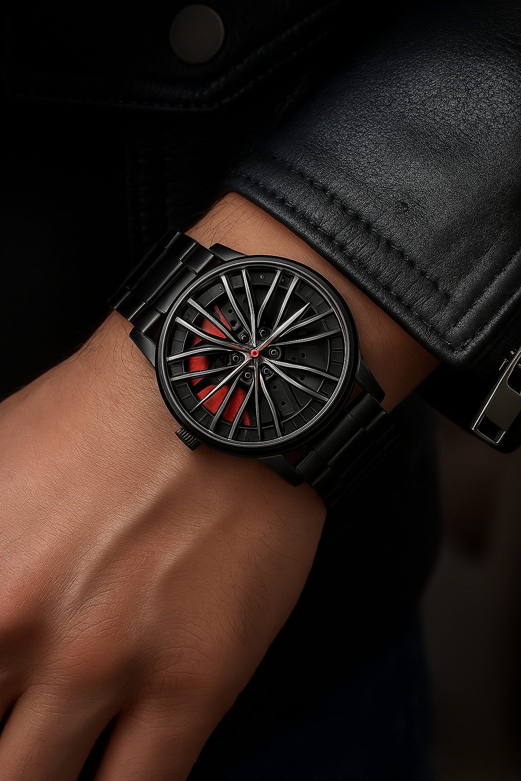 Stereoscopic Car Wheel Watch