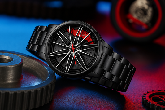 Stereoscopic Car Wheel Watch