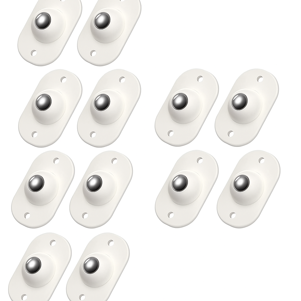 Universal 360° Self Adhesive wheels for furniture moving Caster Roller For Trolley Gaming Pc Mini Swivel Casters Wheels