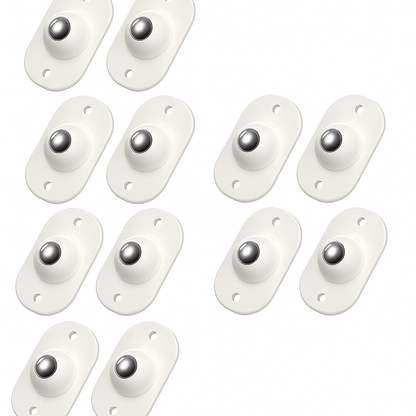Universal 360° Self Adhesive wheels for furniture moving Caster Roller For Trolley Gaming Pc Mini Swivel Casters Wheels