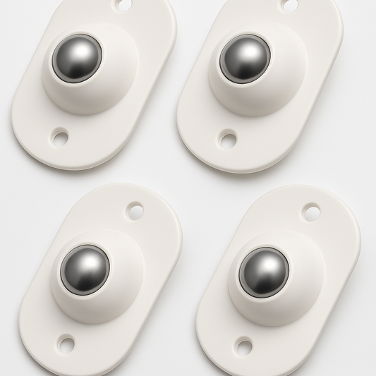 Universal 360° Self Adhesive wheels for furniture moving Caster Roller For Trolley Gaming Pc Mini Swivel Casters Wheels